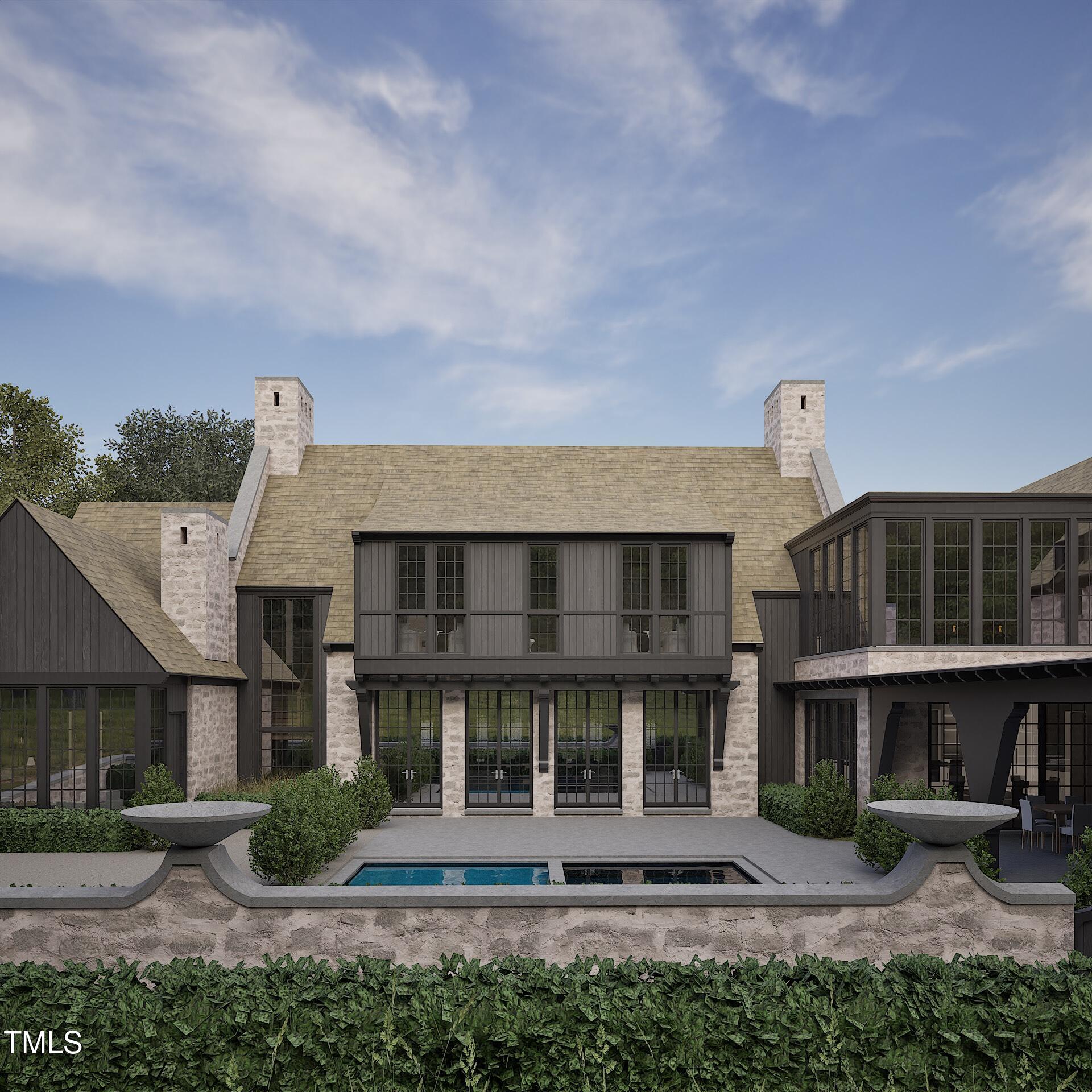 1208 Barcroft Place Raleigh, NC 27615 - Photo 3 of 5 a front view of residential houses with yard