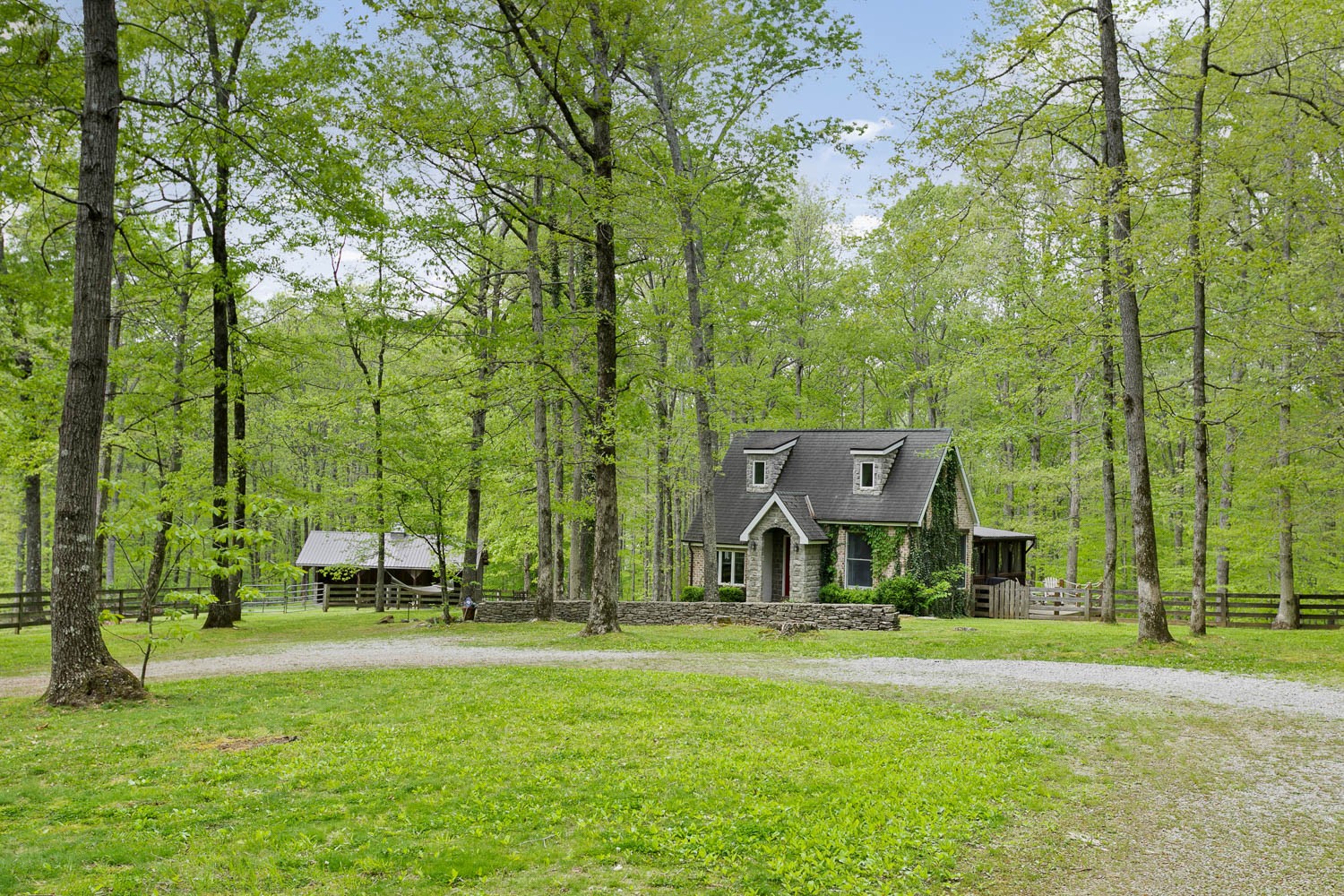 5672 Pinewood Road Franklin, TN 37064 - Photo 40 of 55 a front view of a house with a yard