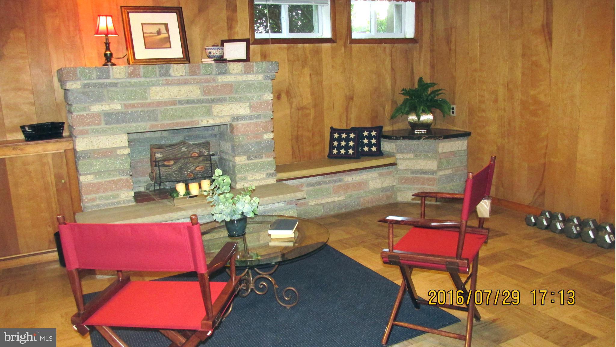 8134 Pleasant Plains Road Baltimore, MD 21286 - Photo 15 of 28 Fireplace (gas) with seating area!