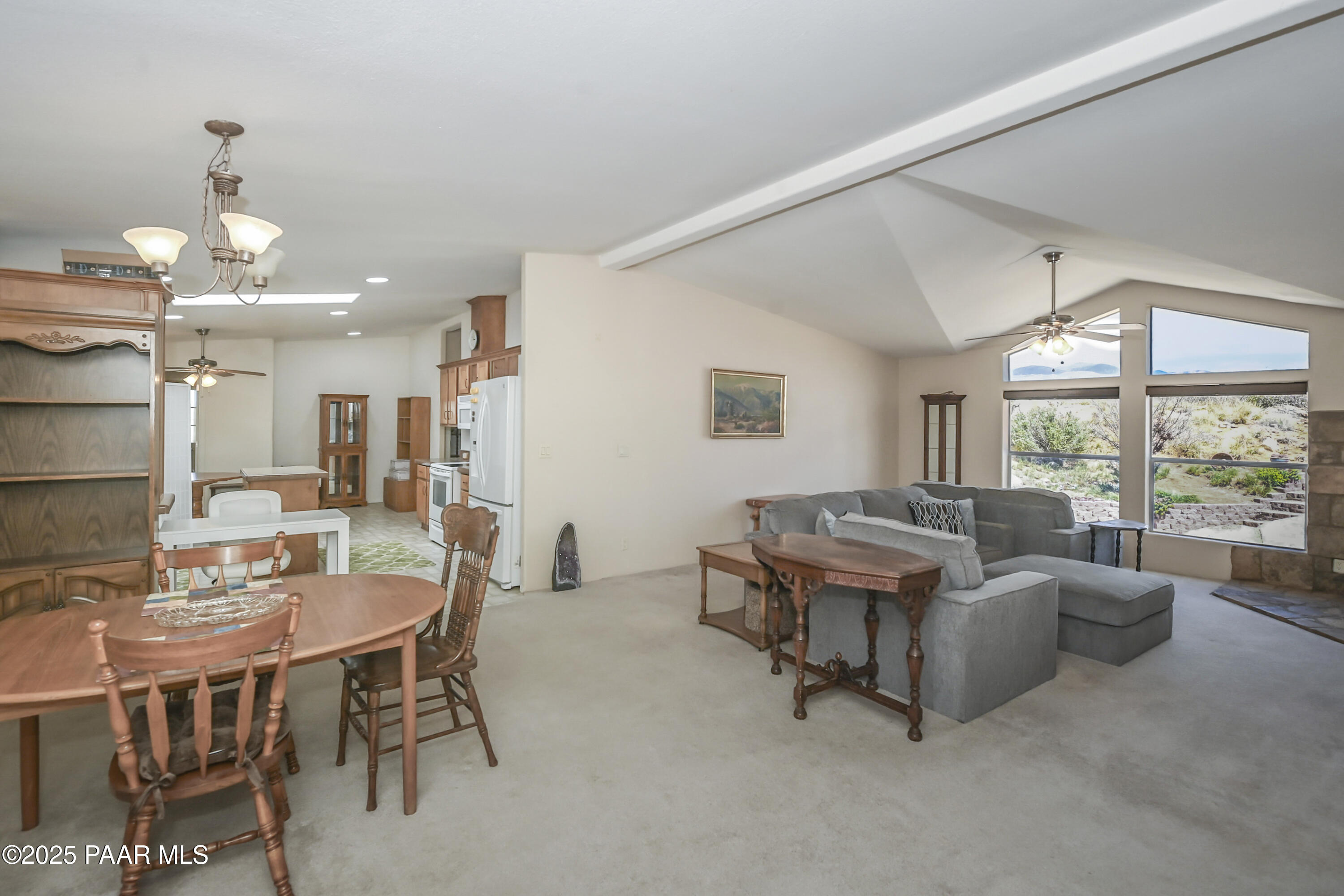 17985 East Hunters Lane Dewey, AZ 86327 - Photo 7 of 41 a view of a dining room with furniture window and outside view