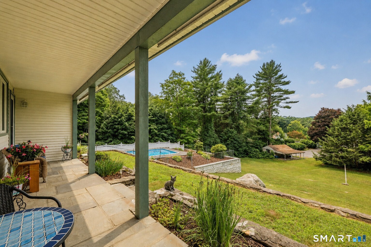 9 Mountain Road Barkhamsted, CT 06065 - Photo 2 of 32 Front porch view