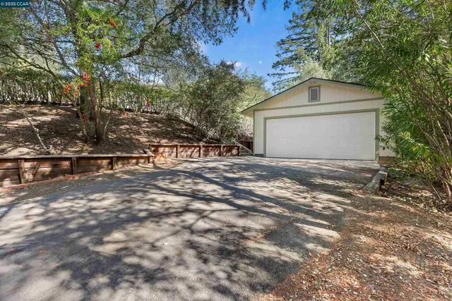 a view of a house with a patio
