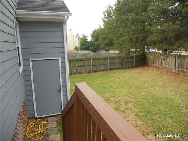 4100 Cobble Court Raleigh, NC 27616 - Photo 12 of 21 a view of outdoor space and yard