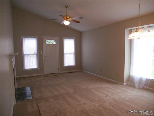 4100 Cobble Court Raleigh, NC 27616 - Photo 8 of 21 an empty room with windows and closet