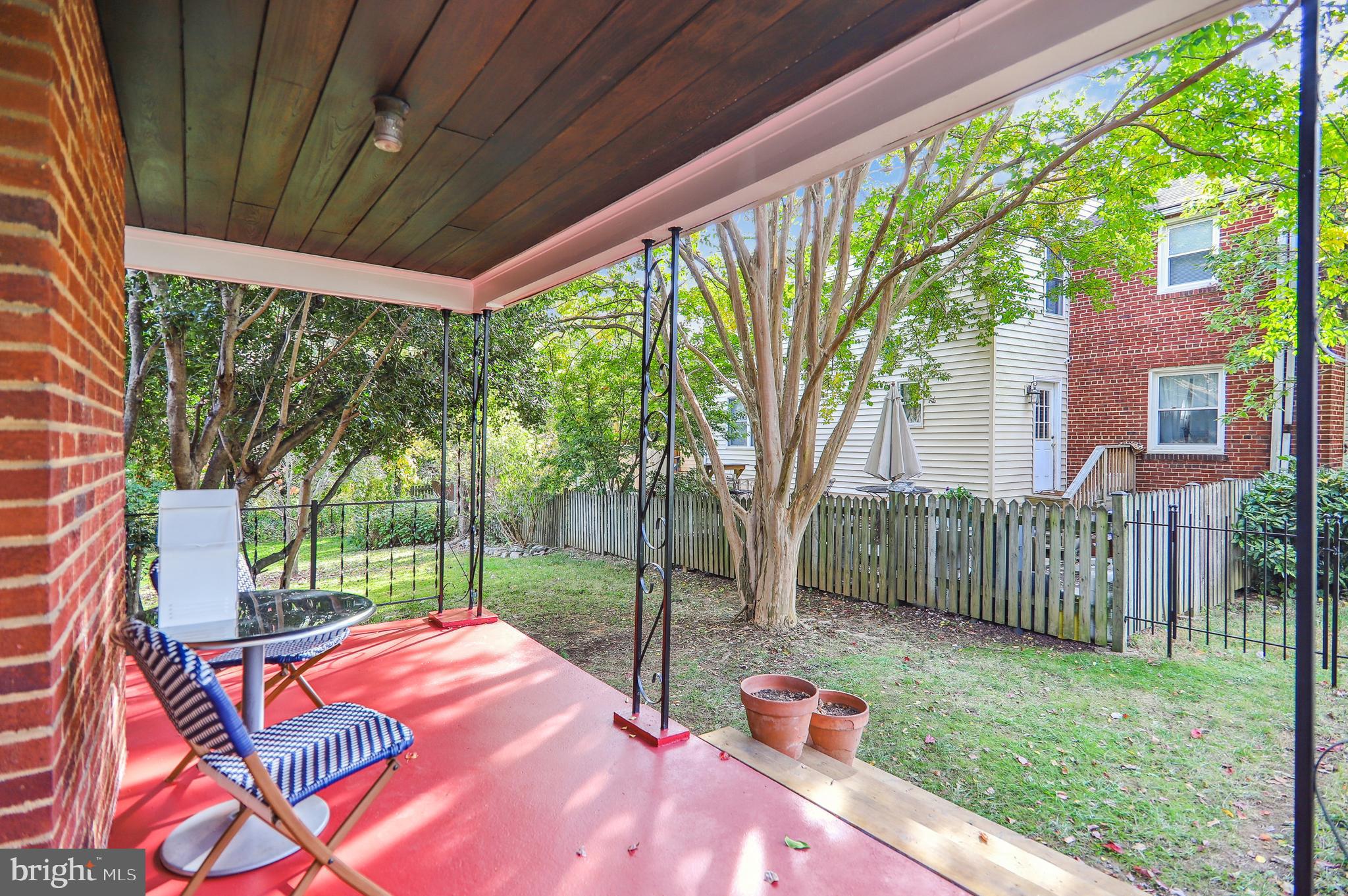 2116 Cascade Road Silver Spring, MD 20902 - Photo 20 of 53 Lovely Side Porch with Access to the Living Room