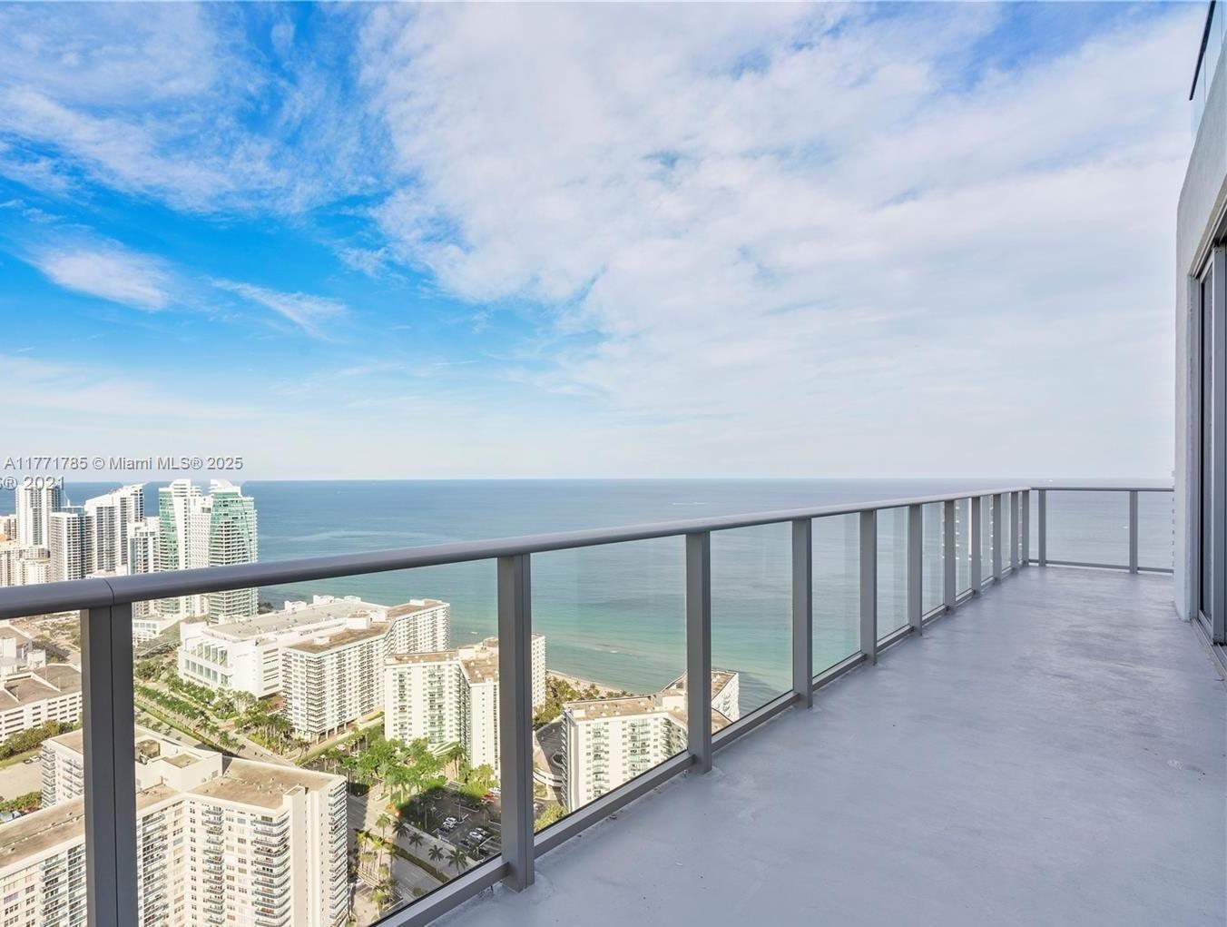 4010 South Ocean Drive, Unit T4301 Hollywood, FL 33019 - Photo 3 of 10 swimming pool view from balcony