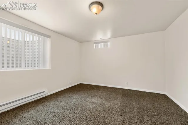 a view of a room with window