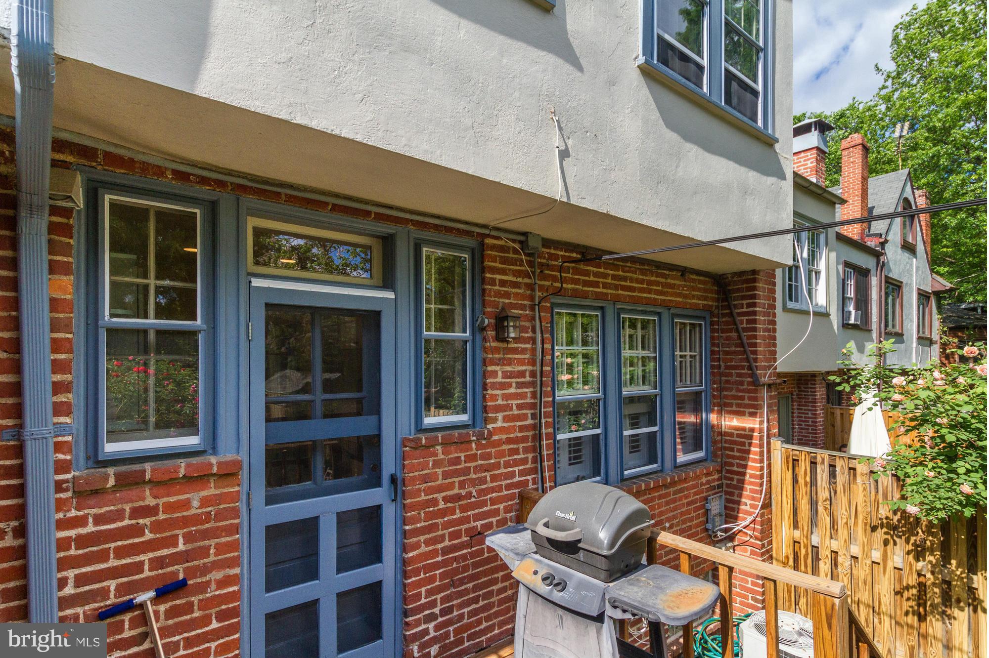 4418 Reservoir Road Northwest Washington, DC 20007 - Photo 22 of 24 Exterior (Rear)