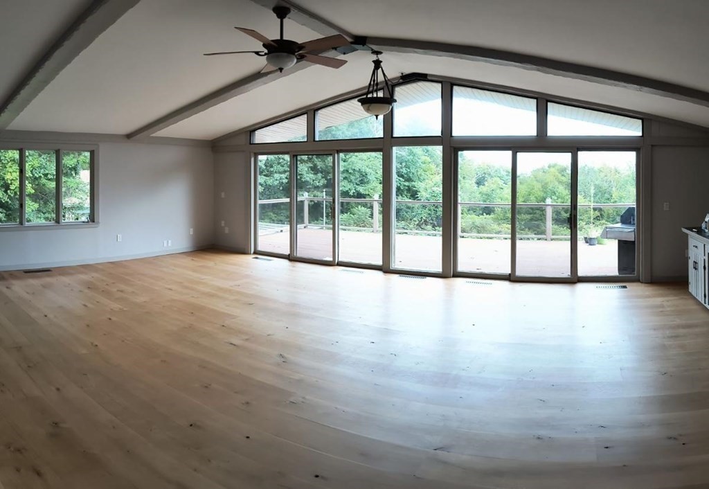 8 Birch Bluff Road Montgomery, MA 01085 - Photo 13 of 41 a view of an empty room with a large window