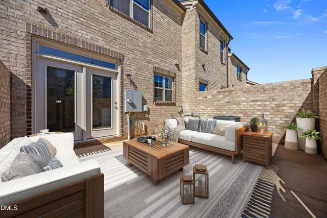 a bathroom with a bathtub and a toilet