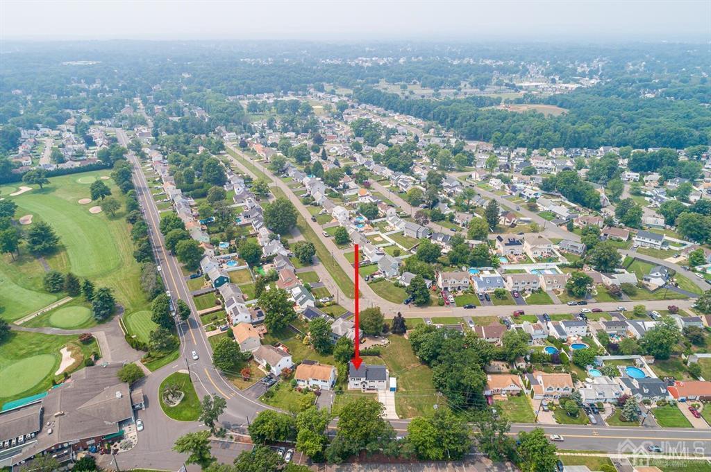 301 Colonia Boulevard Colonia, NJ 07067 - Photo 46 of 51 an aerial view of residential building and green space