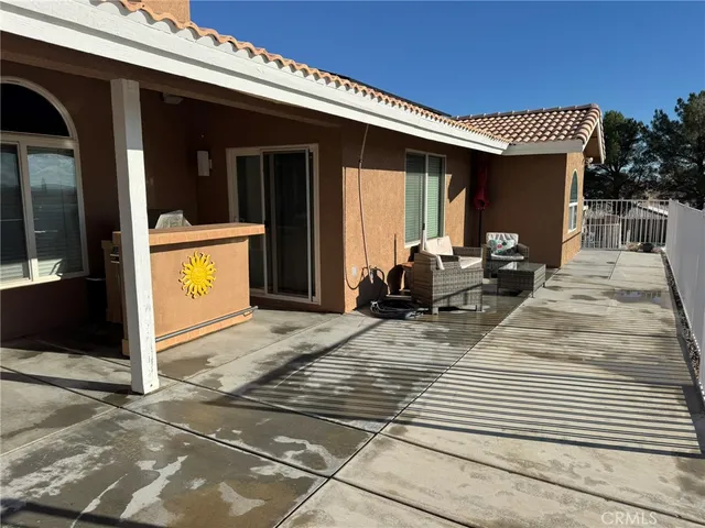 a view of an outdoor space and a yard