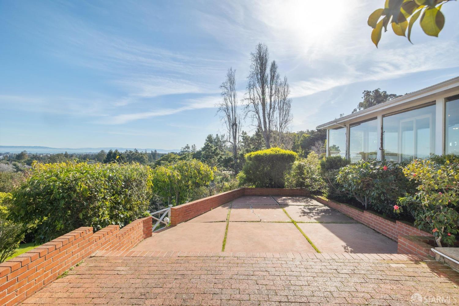 2480 Summit Drive Hillsborough, CA 94010 - Photo 8 of 12 a view of a backyard