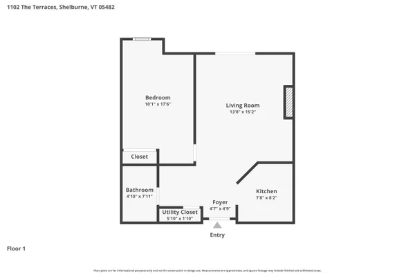 $186,000 | 1102 The Terraces, Shelburne, VT 05482