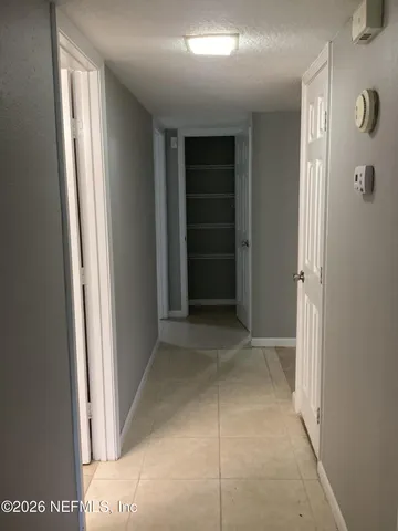 a view of closet area