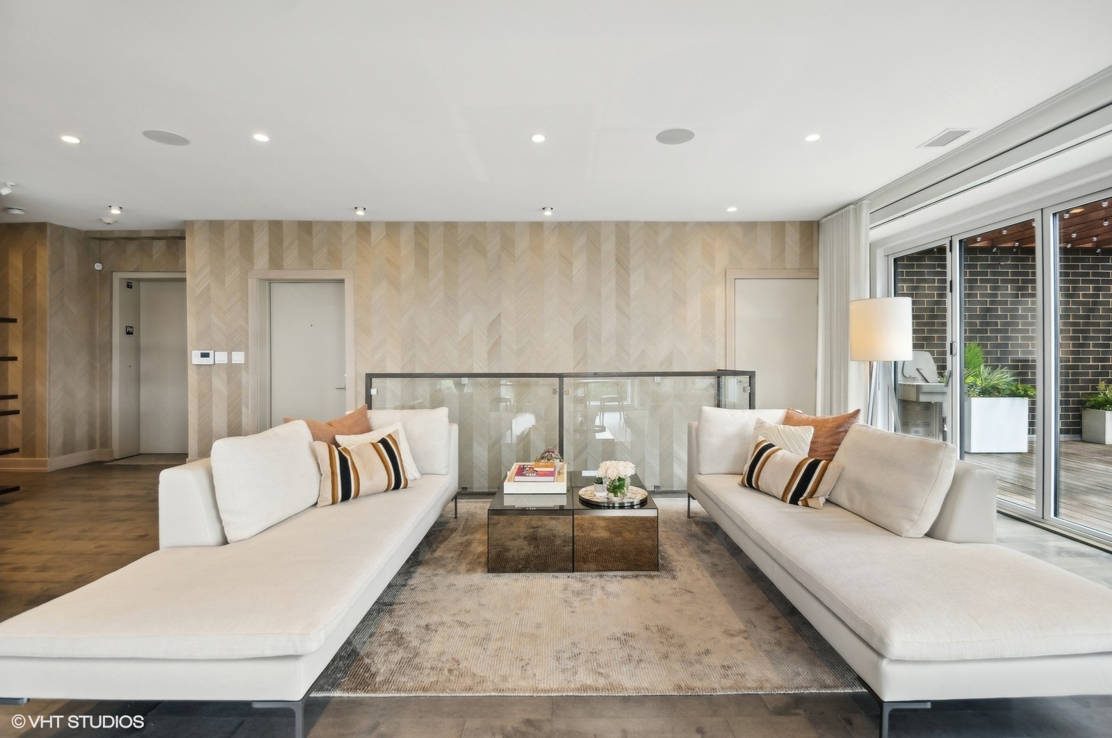 1625 North Burling Street, Unit 401 Chicago, IL 60614 - Photo 2 of 42 a living room with furniture and a large window