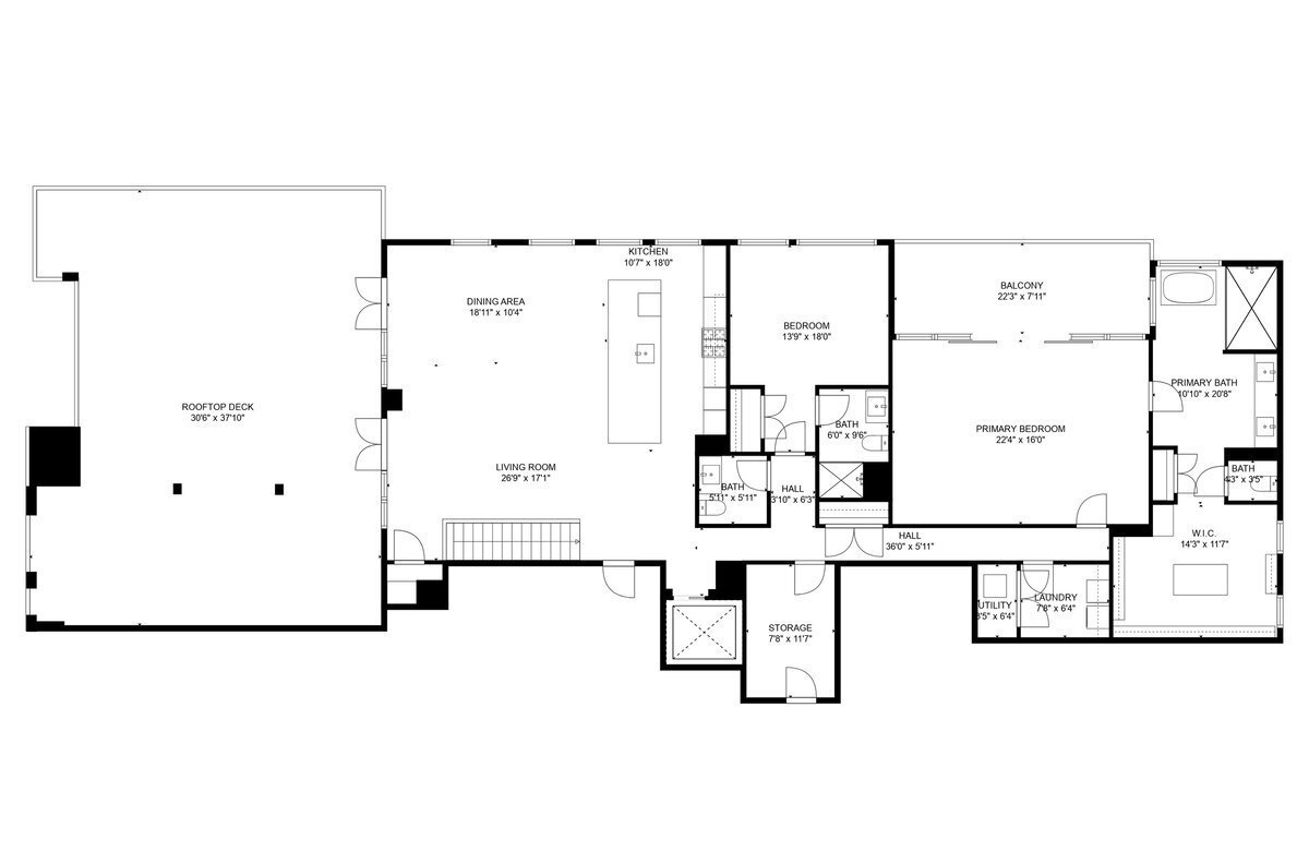 1625 North Burling Street, Unit 401 Chicago, IL 60614 - Photo 41 of 42 a picture of a floor plan