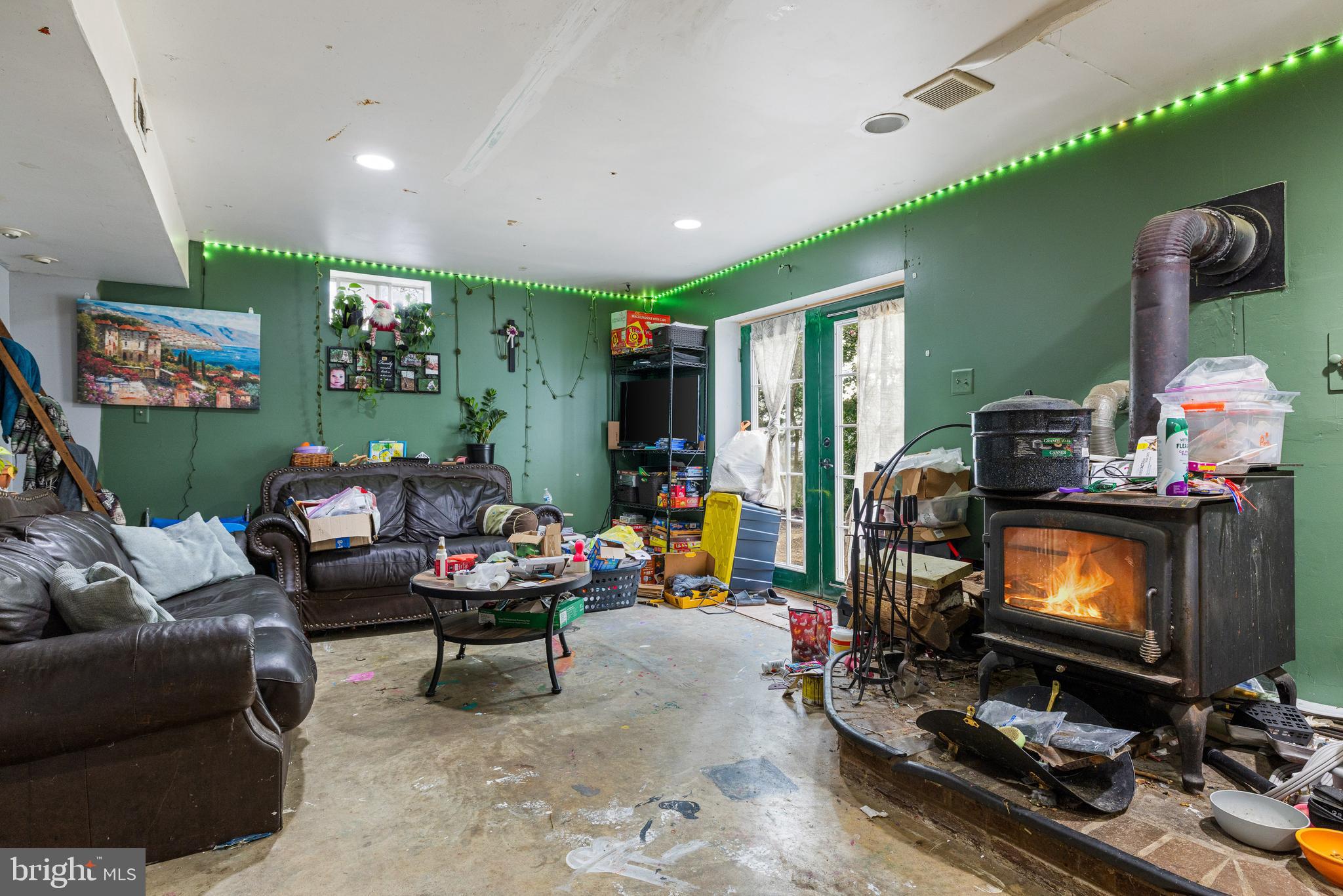 8832 Mullen Road King George, VA 22485 - Photo 29 of 39 living room area in basement apratment