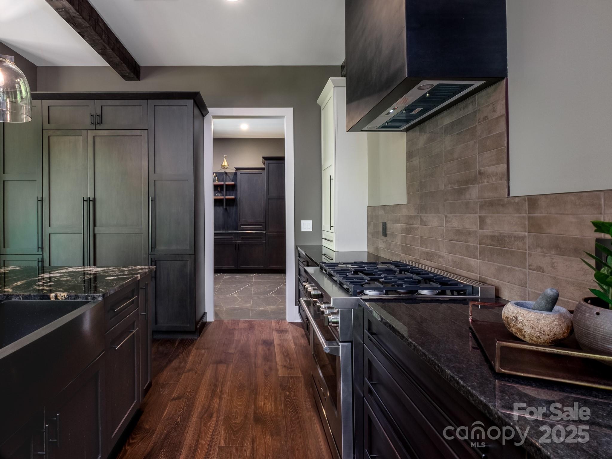 115 Rockbrook Overlook Brevard, NC 28712 - Photo 17 of 33 a kitchen with stainless steel appliances granite countertop a stove and a refrigerator