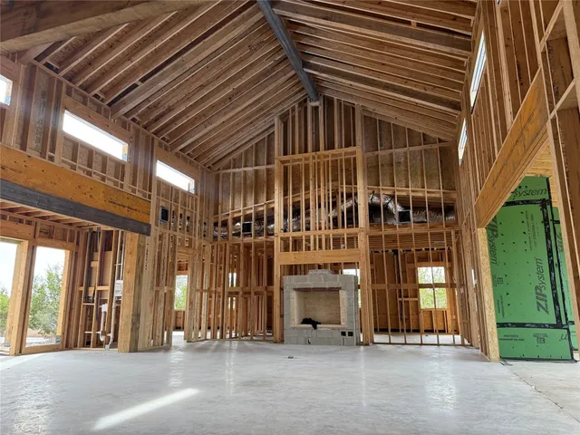 a view of a building with a porch