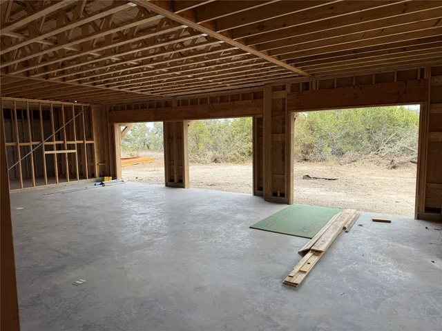 a view of a large window