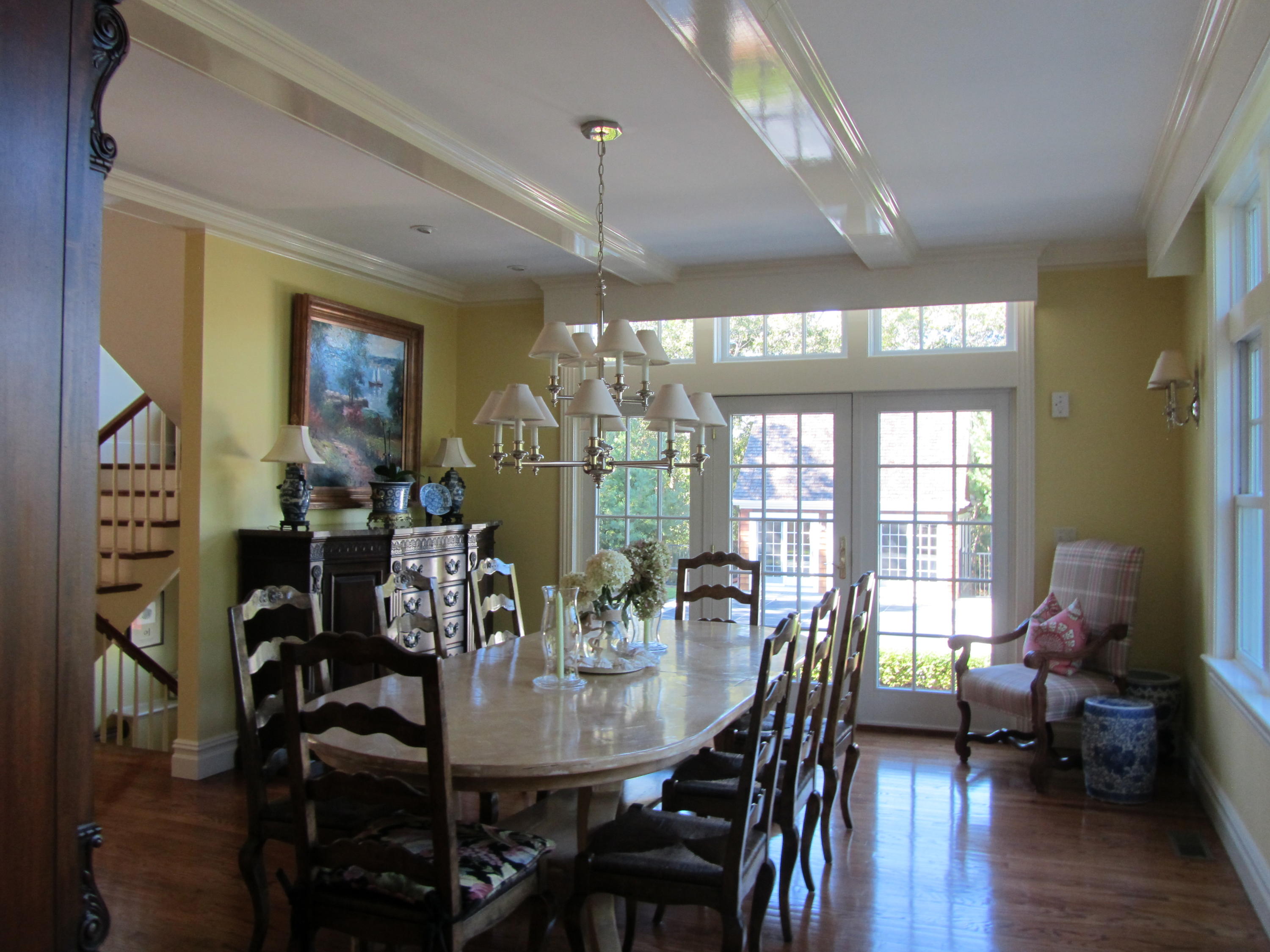 130 Main Street Osterville, MA 02655 - Photo 23 of 34 a view of a dining room with furniture window and wooden floor