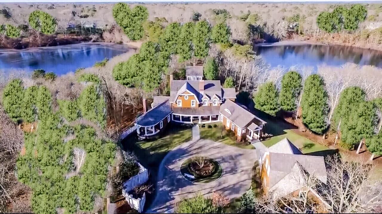 130 Main Street Osterville, MA 02655 - Photo 3 of 34 an aerial view of a house with outdoor space