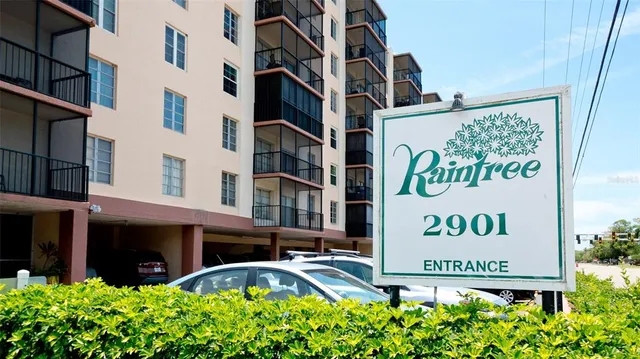 a sign on a street corner