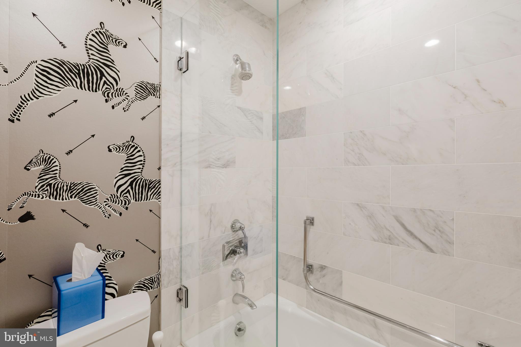 2700 Calvert Street Northwest, Unit 217 Washington, DC 20008 - Photo 14 of 36 a bathroom with a bathtub and a shower