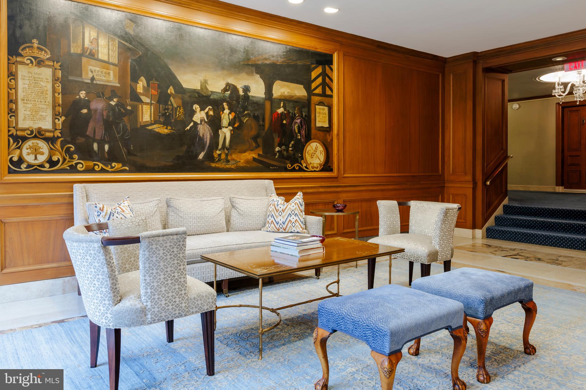 2700 Calvert Street Northwest, Unit 217 Washington, DC 20008 - Photo 29 of 36 a view of a chairs and table in a room