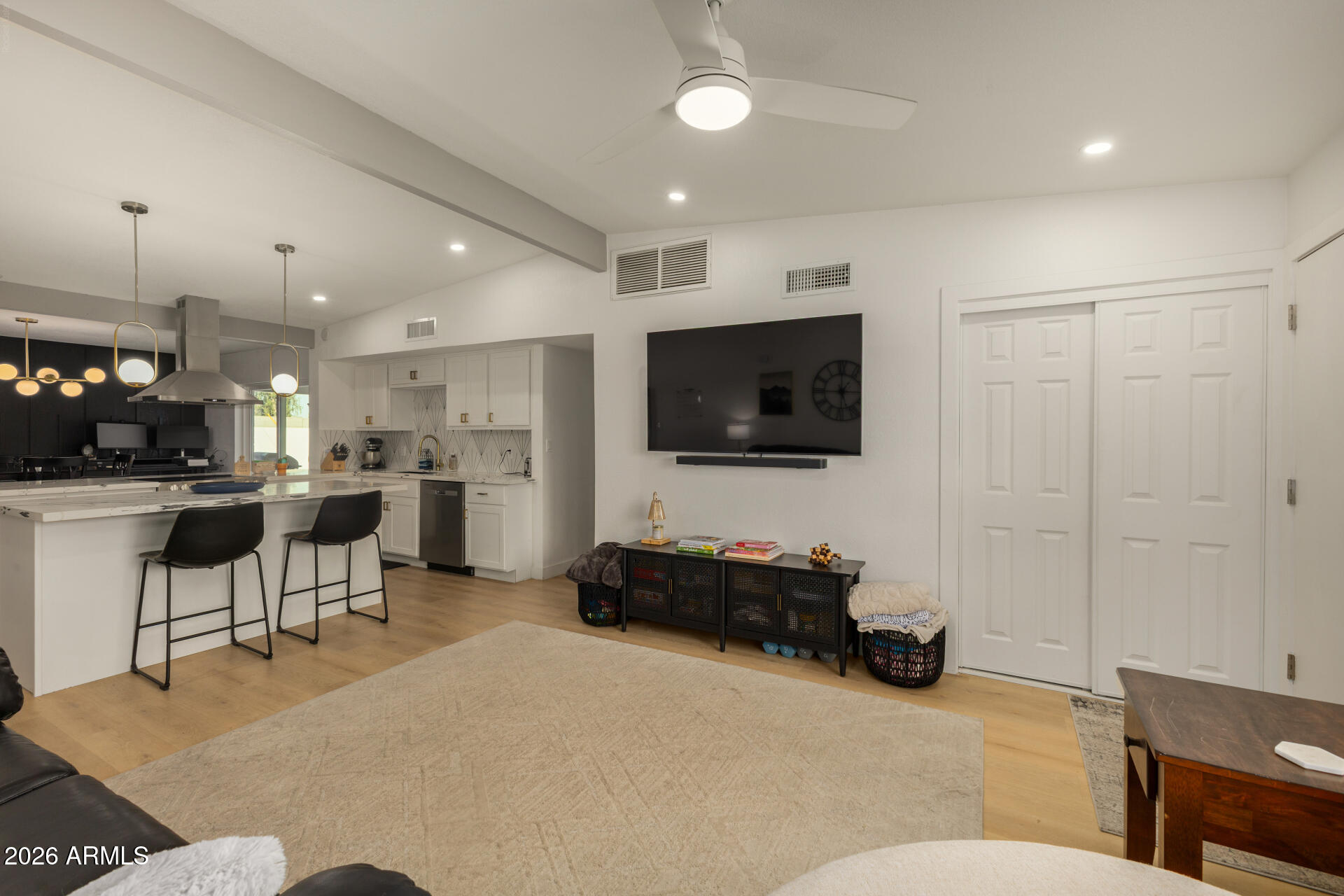 1560 North Freeman Mesa, AZ 85201 - Photo 11 of 22 a living room with furniture and a flat screen tv