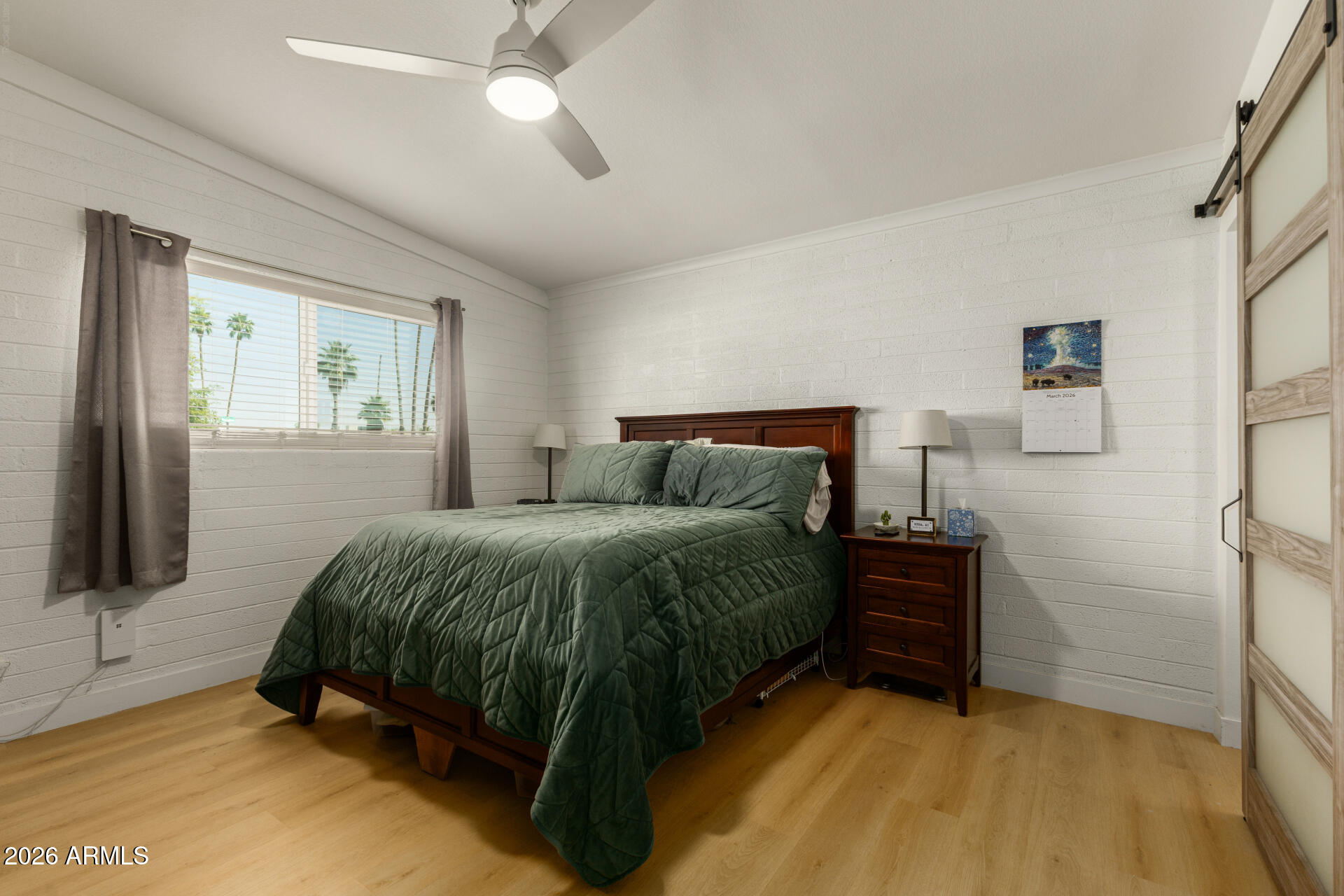 1560 North Freeman Mesa, AZ 85201 - Photo 12 of 22 a bedroom with a bed and a tv