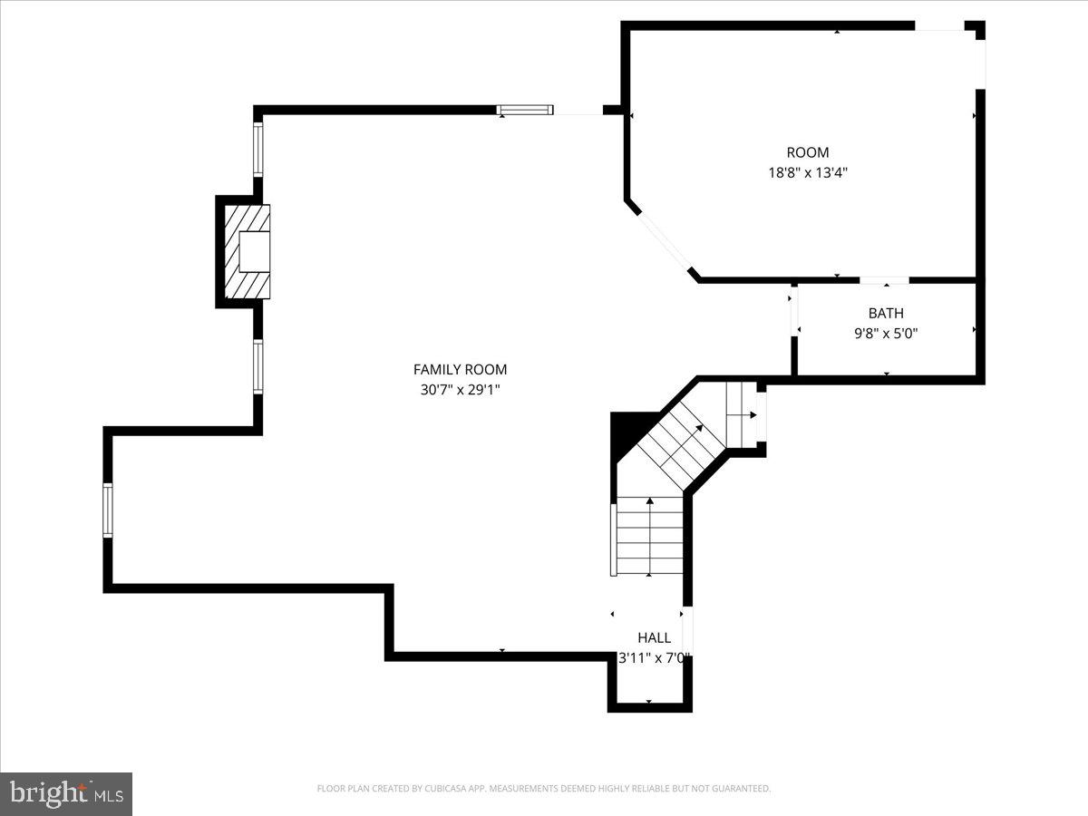16886 Ivandale Road Hamilton, VA 20158 - Photo 67 of 68 Lower-Level Floorplan excluding Unfinished Area