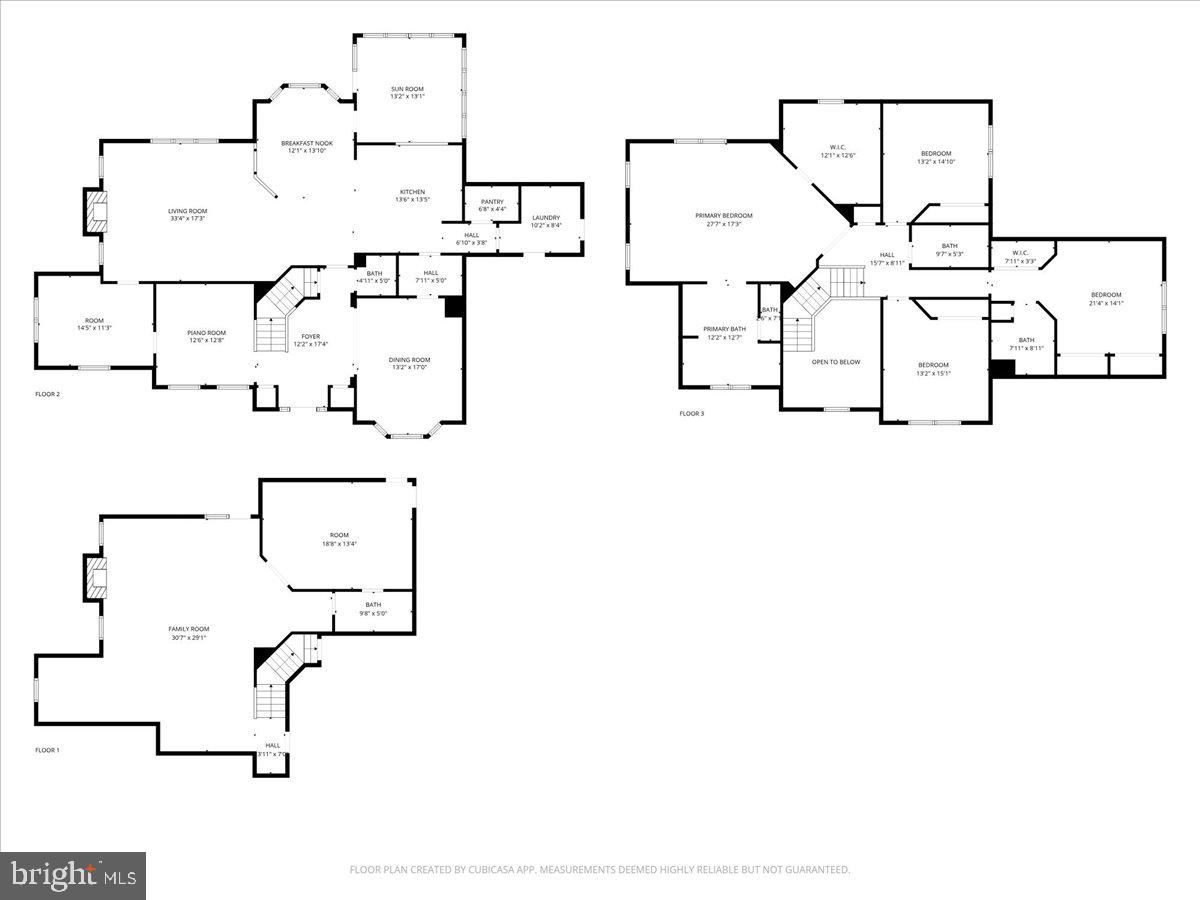 16886 Ivandale Road Hamilton, VA 20158 - Photo 68 of 68 Floorplan Excluding the Unfinished Area Downstairs