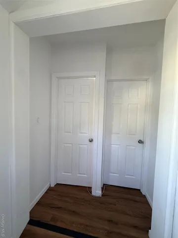 a view of wooden floor