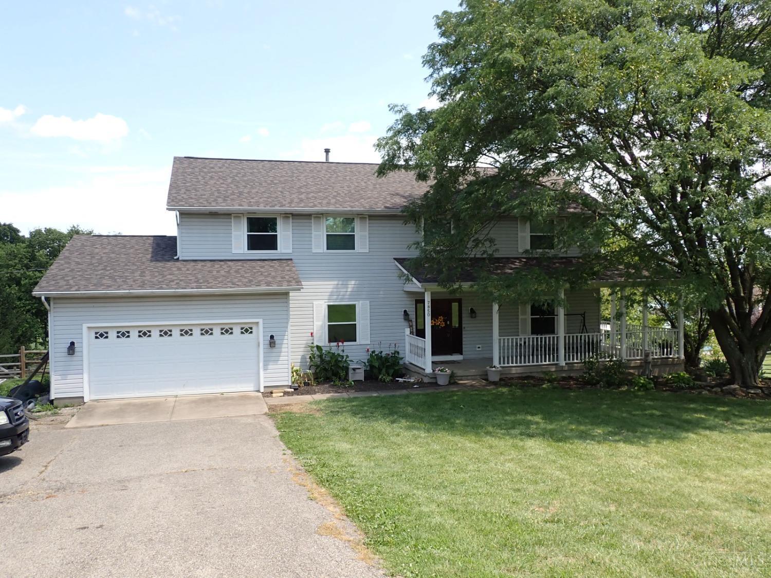 7850 Morris Road Hamilton, OH 45011 - Photo 1 of 52 5 Bedrooms, 3.5 Bathrooms house with brand new roof, newer windows, HVAC, HWH, Barn and carpet that offers a greenhouse and 5.88 acres with pasture and wood sections.