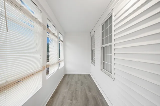 a view of a walk in closet