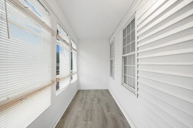 a view of a walk in closet