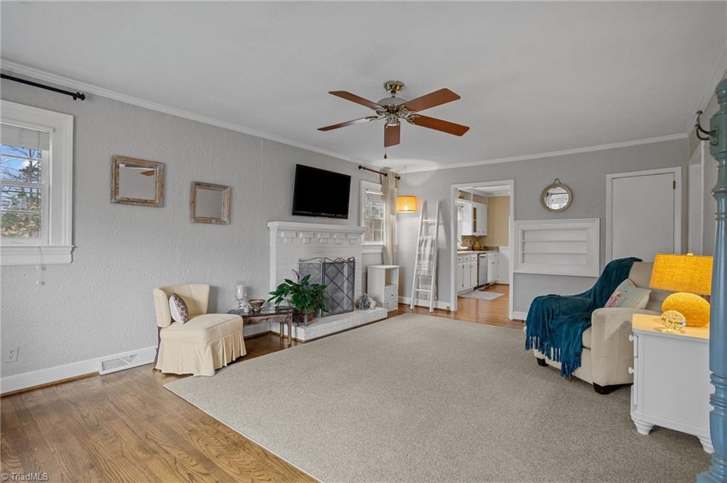 4818 Harvey Road Jamestown, NC 27282 - Photo 8 of 47 View of living room from front door