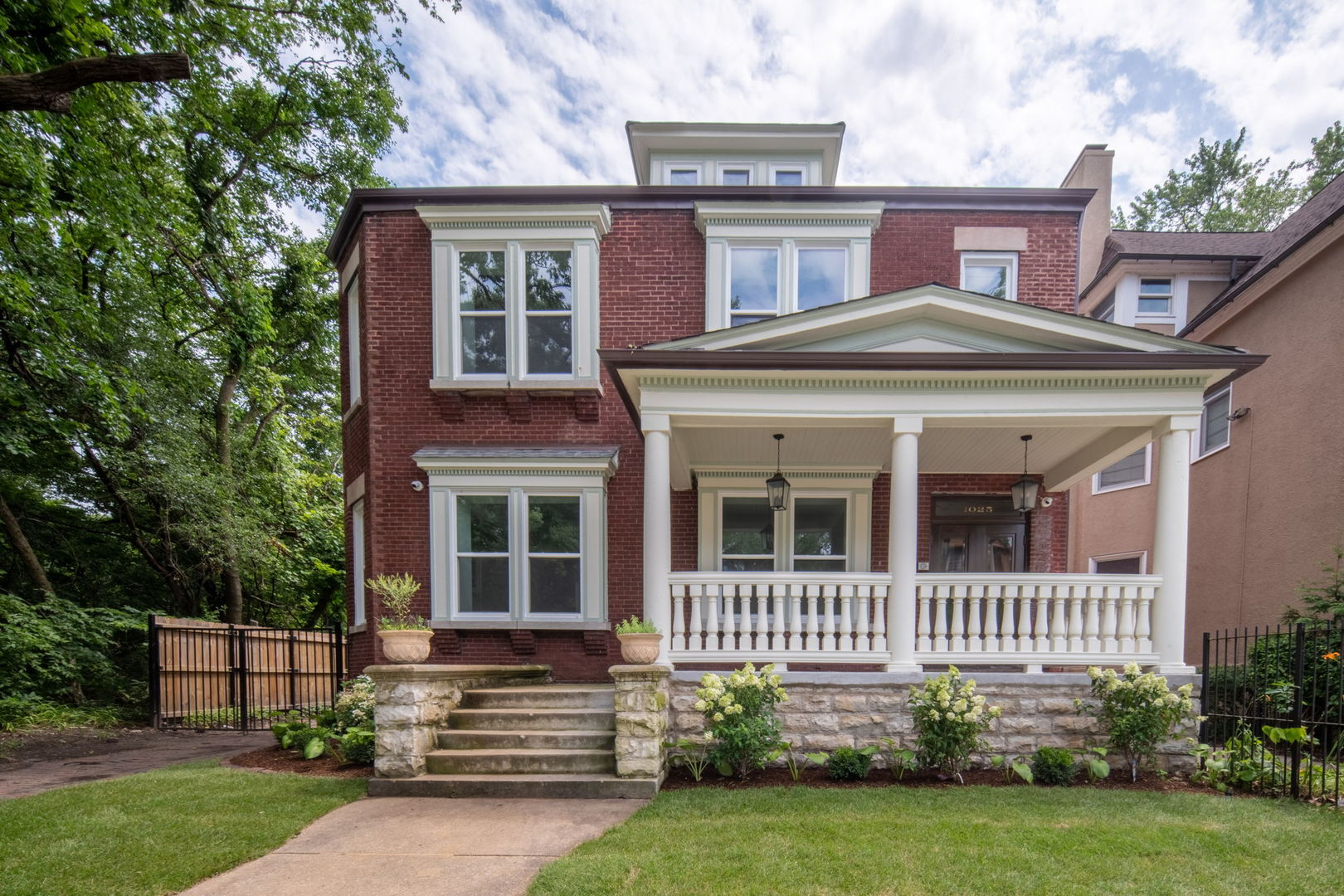 front view of a house