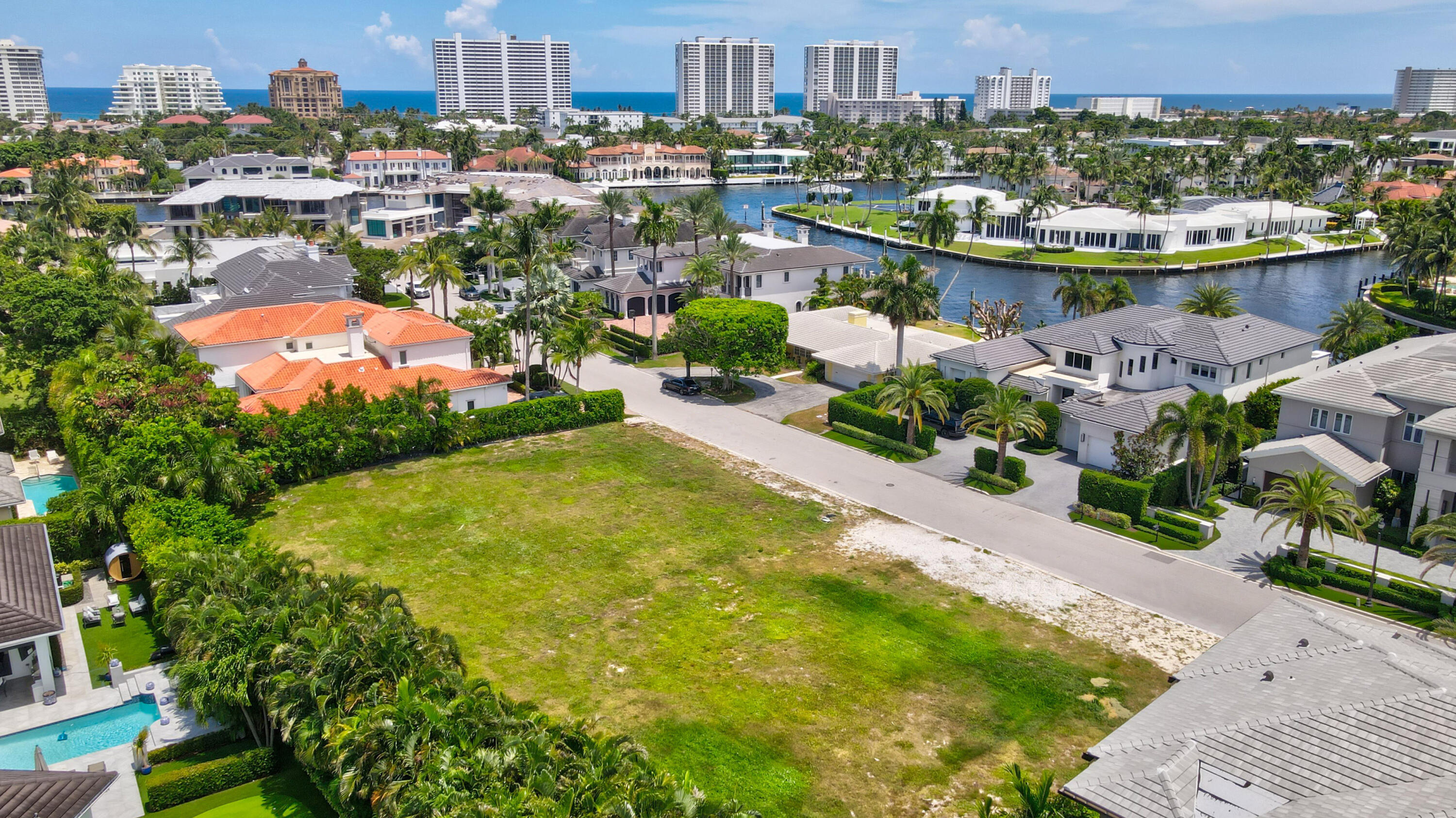 425 South Maya Palm Drive Boca Raton, FL 33432 - Photo 21 of 22 a view of a lake with a city