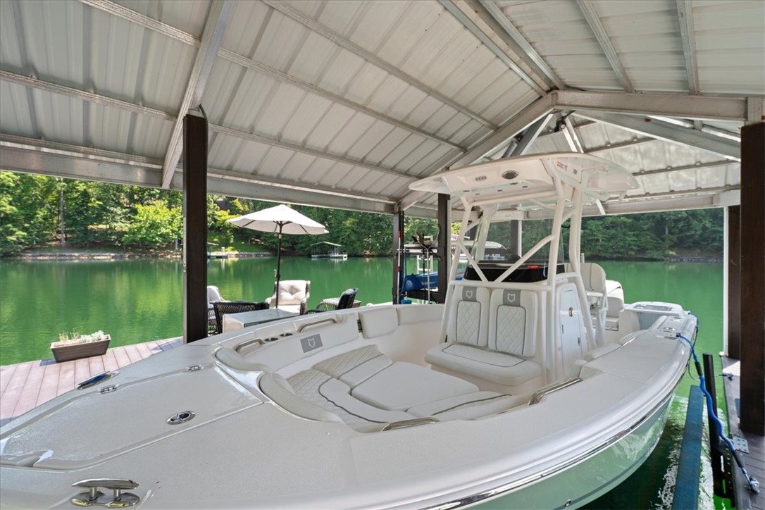 121 Running Bear Lane Sunset, SC 29685 - Photo 49 of 50 This waterfront property includes a boat dock for convenient lake access and enjoyment.