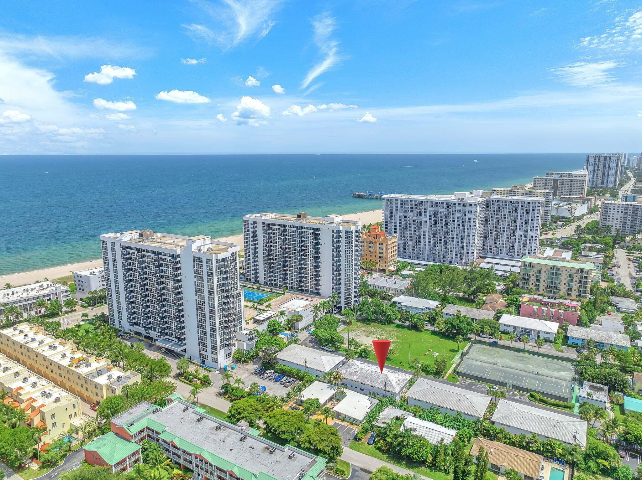 3213 Colony Club Road, Unit 4E Pompano Beach, FL 33062 - Photo 23 of 30 Aerial View