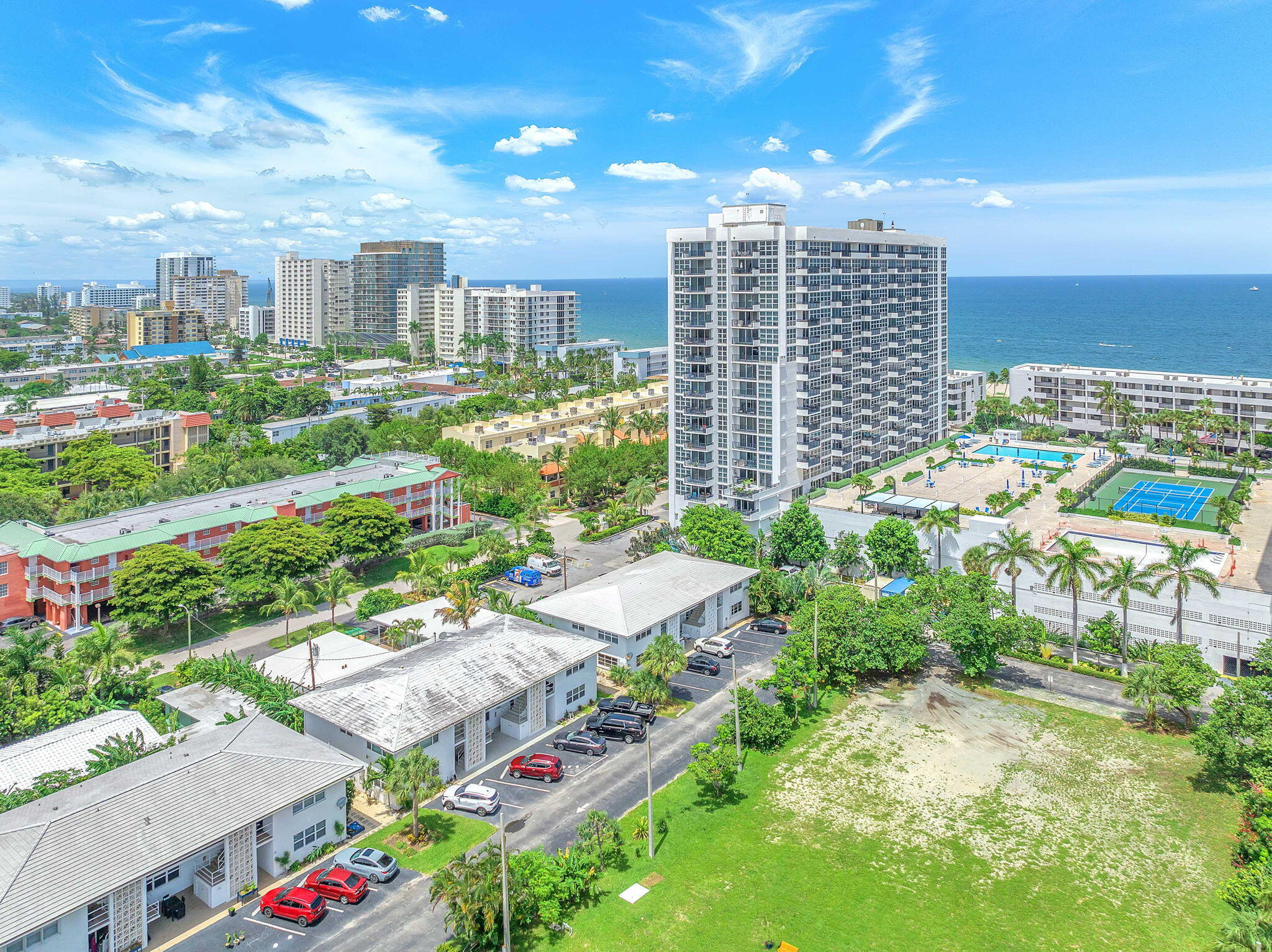 3213 Colony Club Road, Unit 4E Pompano Beach, FL 33062 - Photo 27 of 30 Aerial View