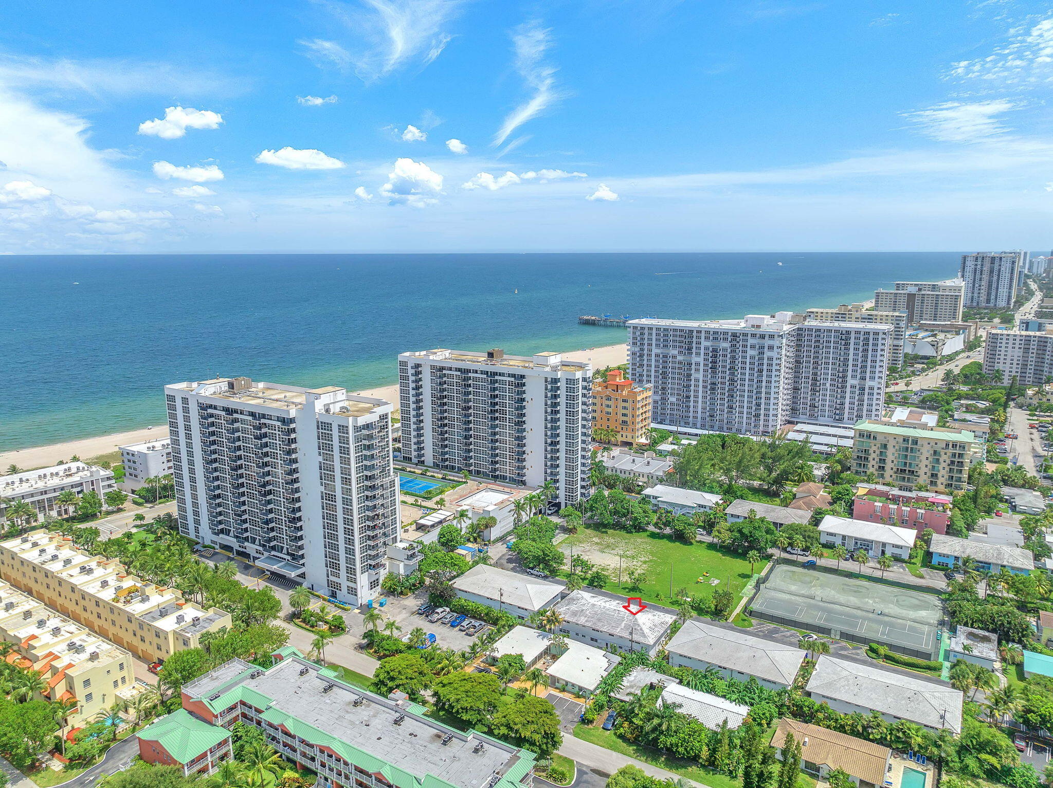 3213 Colony Club Road, Unit 4E Pompano Beach, FL 33062 - Photo 30 of 30 Aerial View