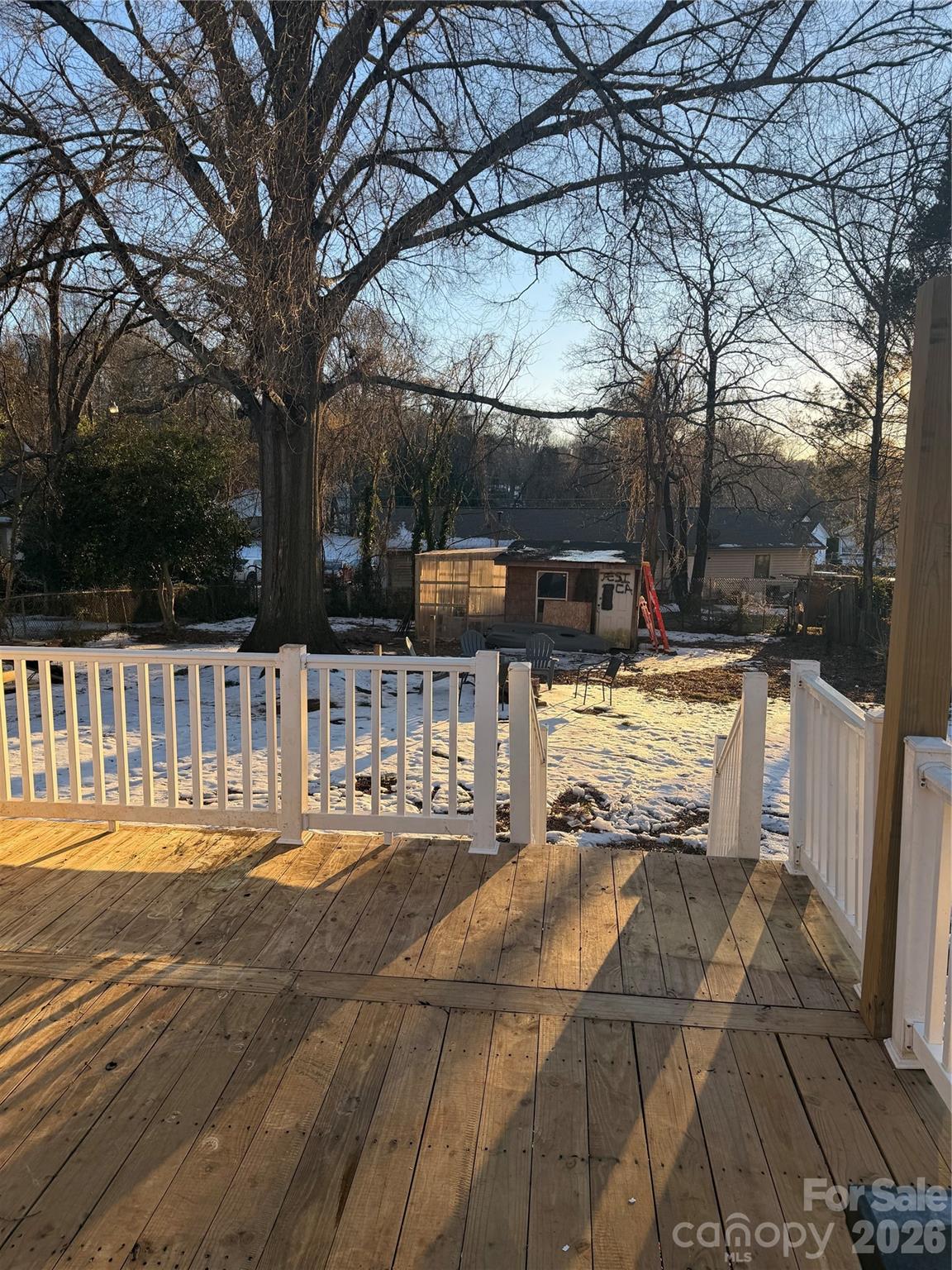 433 Brevard Street Statesville, NC 28677 - Photo 17 of 33 a view of a patio with a yard