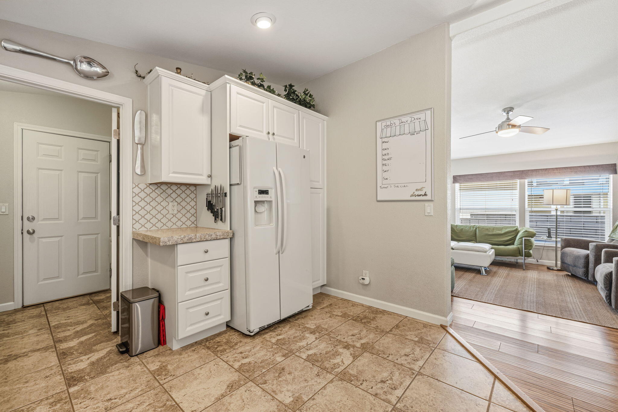34960 Serenade Thousand Palms, CA 92276 - Photo 17 of 50 a view of a bedroom with furniture and windows