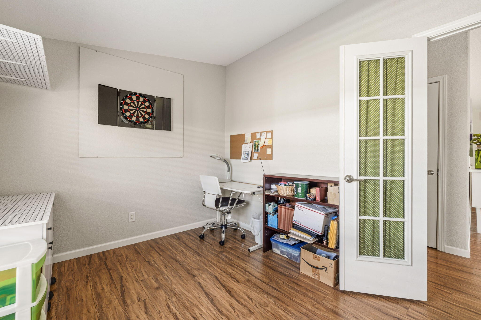 34960 Serenade Thousand Palms, CA 92276 - Photo 32 of 50 a view of a workspace with wooden floor