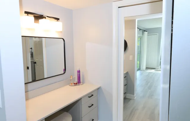 a view of an ocean beach