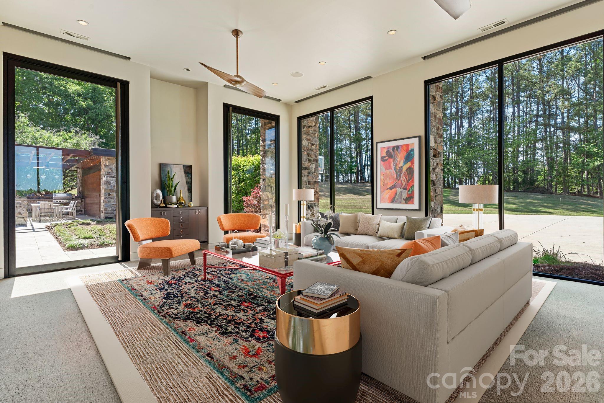 1795 Faires Road Rock Hill, SC 29730 - Photo 25 of 48 a living room with furniture and a large window